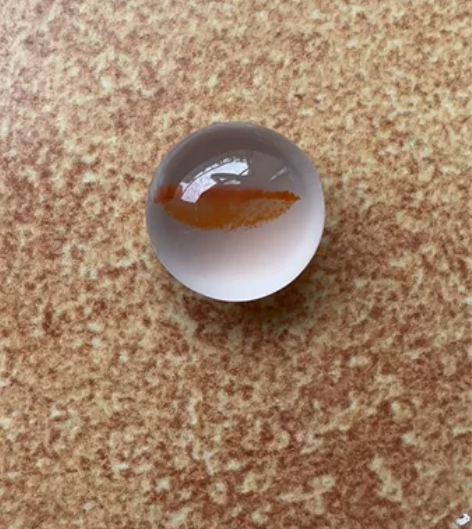 川料冰飘草花圆牌， 可做戒指和锁骨，全品原...