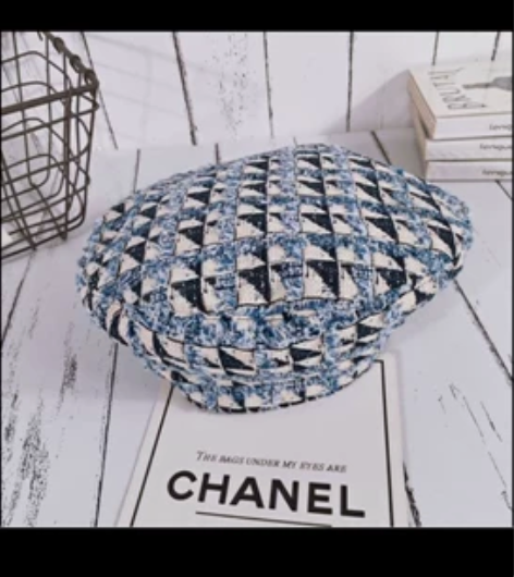 【清衣柜】小香风贝雷帽可调节 就带一次出门...