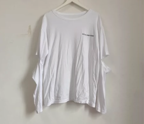 白色防晒T恤，断袖款式的，穿着好看舒服，9...