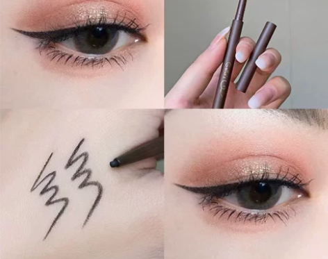 李佳琪推荐眼线胶笔防水不晕染极细眼线笔黑