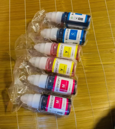 全新墨水、惠普hp打印机彩色墨水、红黄蓝各...