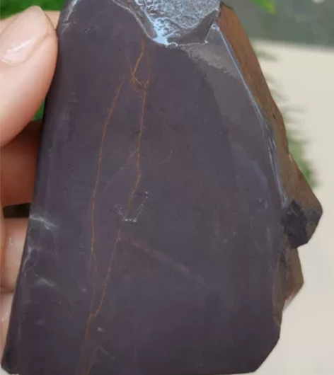 端砚老坑原石料 规格9.5x6.2x1.5...