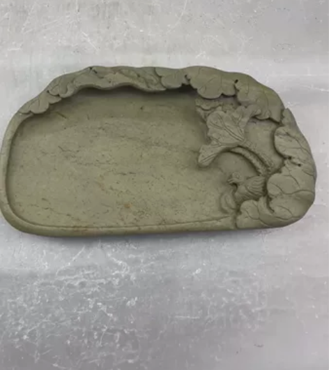 文房四宝，砚台，端砚，学生砚，绿端，裸砚一...