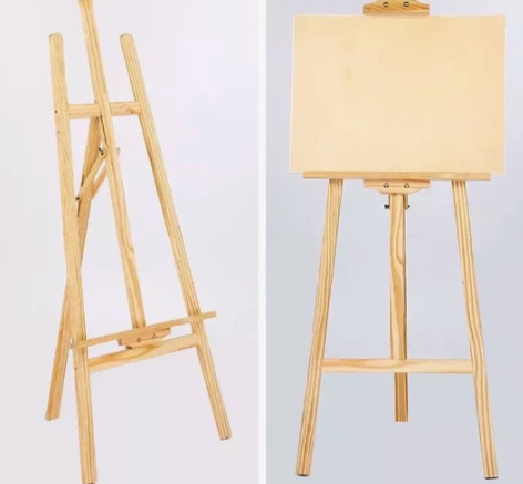 捡漏！美术画板画架素描套装全套实木学生美术...