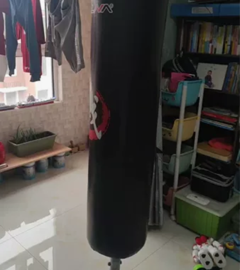 拳击柱，放的有点儿落灰。买回来就没玩过。一...