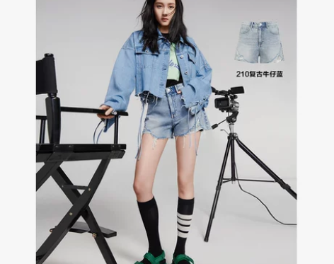 【关晓彤同款】ONLY2020夏季新款高腰...