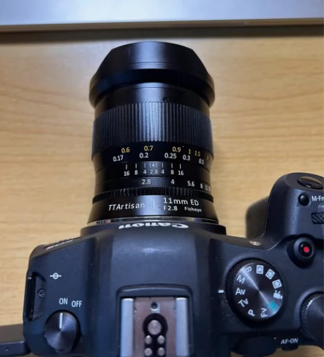 佳能 鱼眼镜头 11mm f2.8 铭匠光...