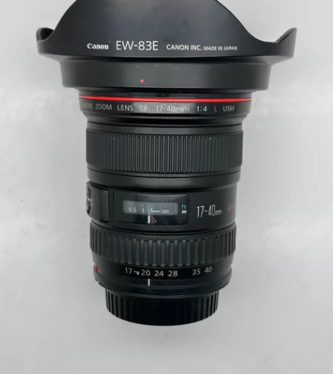 佳能17-40镜头编号4108642 镜头...