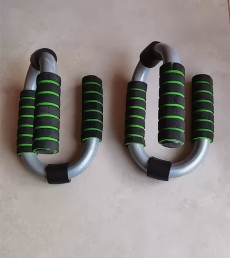 个人闲置 S型俯卧撑架高碳钢俯卧撑支架体育...