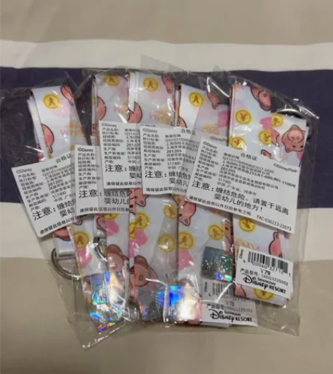 迪士尼徽章挂绳，全国包邮！标价是一根的价钱...