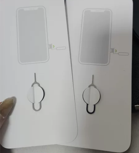 看清楚是两个！苹果原装取针卡两个打包卖！买...