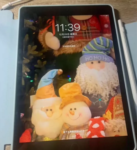 女生自用带笔低价出iPad7代iPad20...