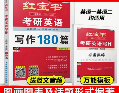 现货速发】官方直营】红宝书2024写作 2...