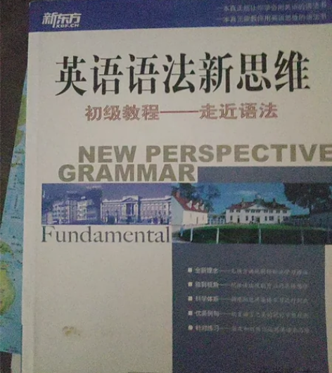 新东方诚意之作，正版，英语语法初级教程 感...