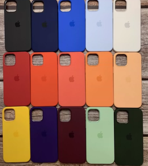 顶配苹果12promax原装液态硅胶手机壳...