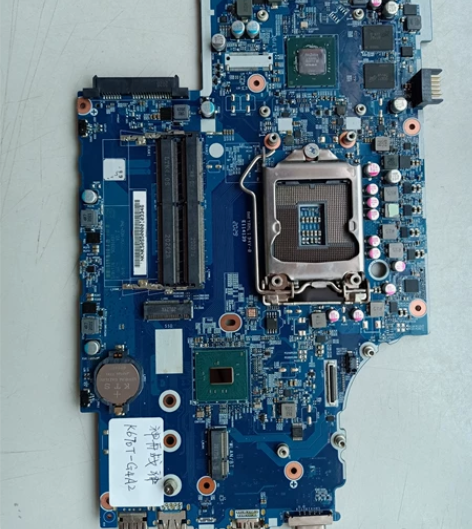 神舟战神K670T-G4A2拆机坏主板，红...