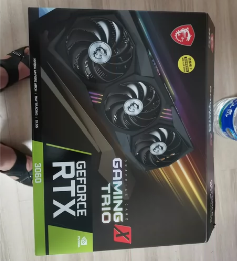 自用微星魔龙3060，原装盒子，还有一年多...