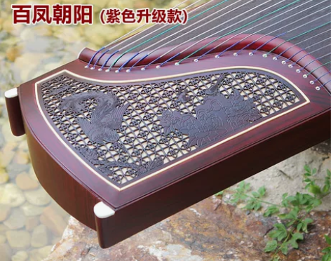 【润扬民乐】古筝百凤朝阳挖嵌琴 初学者考级...