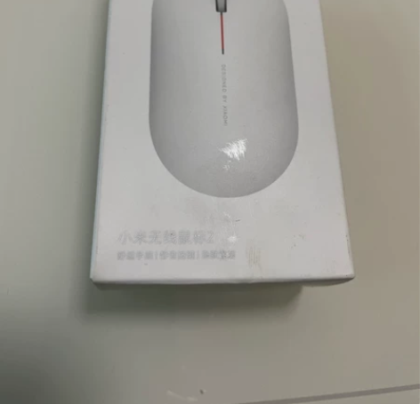 小米无线鼠标2便携鼠标无声笔记本台式电脑游...