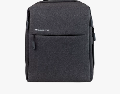 小米双肩包简约休闲多功能书包男女笔记本电脑...