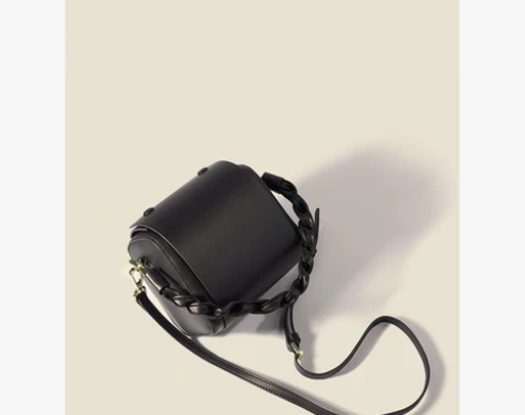 水桶包迷你小包包女真皮2022新款小众轻奢...