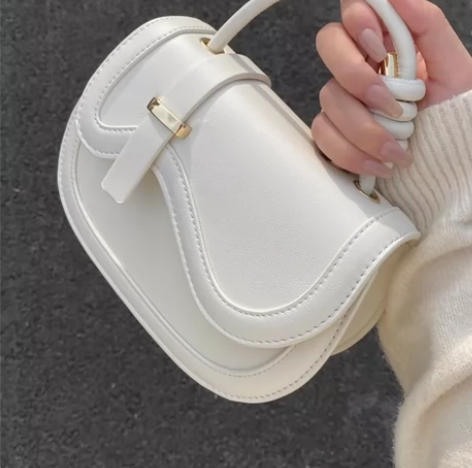 NOCE原创设计 单肩马鞍包 斜挎高级女包...