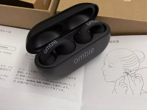 【全新正版】索尼ambie骨传导蓝牙耳机耳...