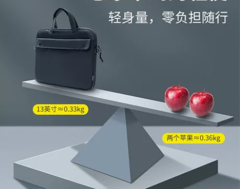 全新倍思手提电脑包笔记本联想小新air14...