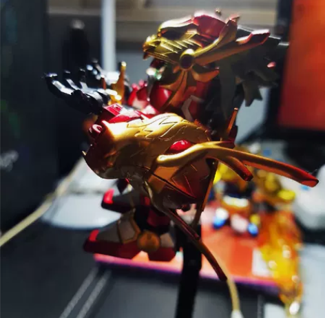 万代三国bb战士高达sd喷涂成品 万代马超...