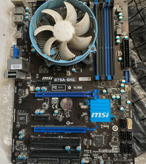 电脑主机一套，i5-3470，微星B75A...