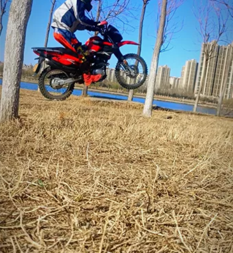 19年豪爵NK150越野摩托车，京B稳定公...