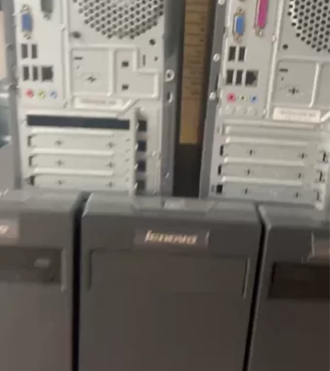 朋友公司，处理几乎全新 联想台式电脑主机 ...