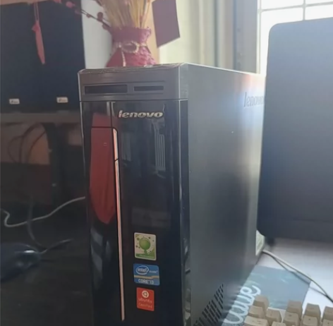 闲置联想i3小机箱台式电脑，办公家用无压力...