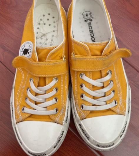 大童36巴布豆帆布鞋， 感兴趣的话点“我想...