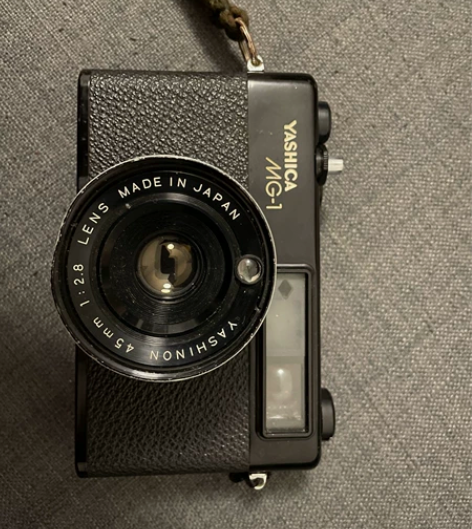 雅西卡 MG-1 品相如图 可过片 有快门...