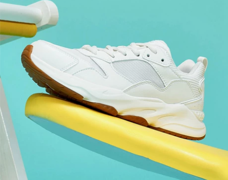 特步女鞋官网正品夏季新款网面休闲鞋女透气时...