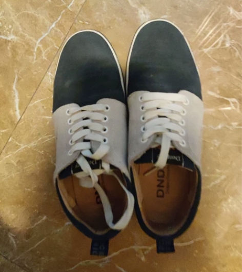 40码男款小板鞋,翻毛皮的,购于淘宝DND...