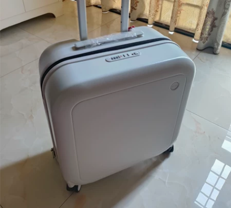 米熙网红拉杆箱烟白色适合女生，打榜活动一等...