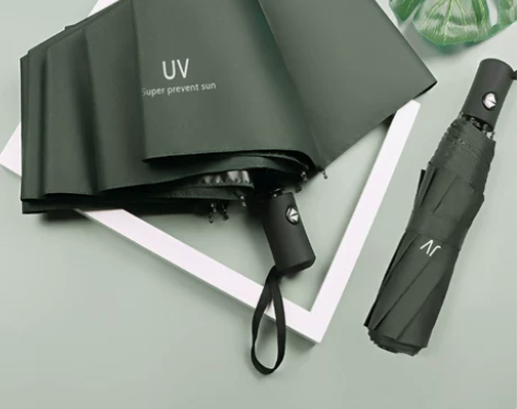 晴雨s伞两用自动折叠森系复古简约日系防晒防...