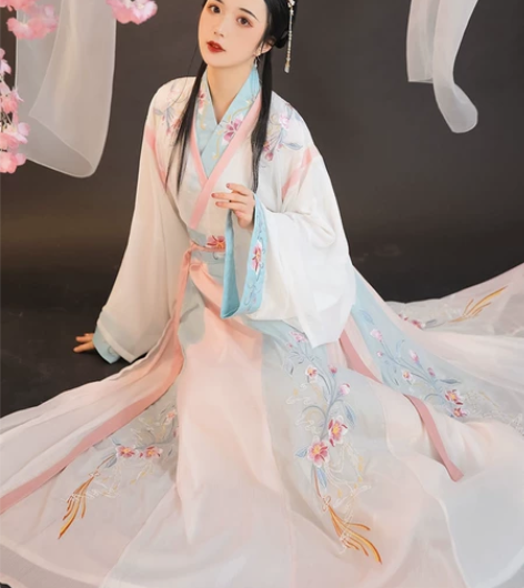 裳云兮 秦树语 蓝色  m码 前娘穿二我仅...