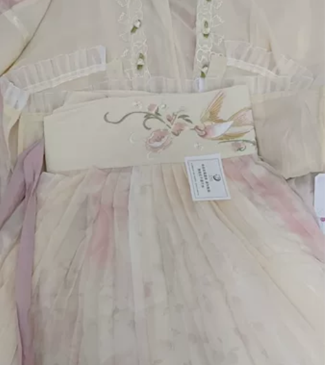 七月夕 燕语桃桃 短衫日常绣花可拆卸吊带齐...