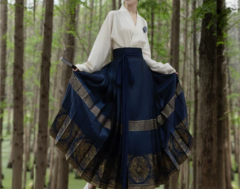 和光同尘 清水溪汉初 明制汉服马面裙日常改...