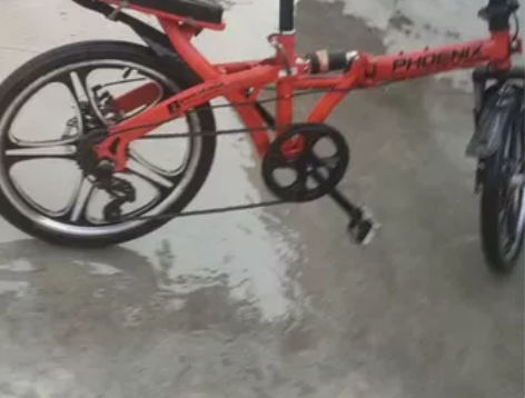凤凰20折叠自行车,7速,碟刹铝合金轮毂,...
