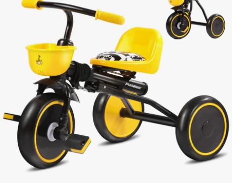 【新年价】凤凰儿童三轮车小孩童车自行车宝宝...