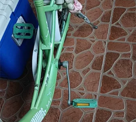 给孙女买的，没骑8次，用不着了，300多买...