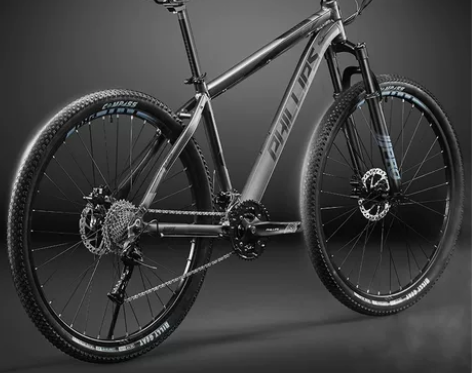 菲利普山地车自行车成人男士青少年上班代步女...