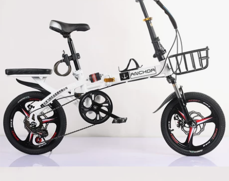 飞鸽 铁锚折叠自行车16/20寸变速碟刹男...