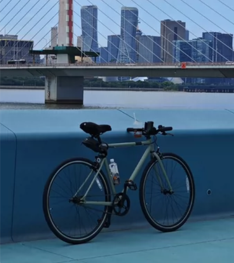 迪卡侬speed500超轻城市通勤车高颜值...