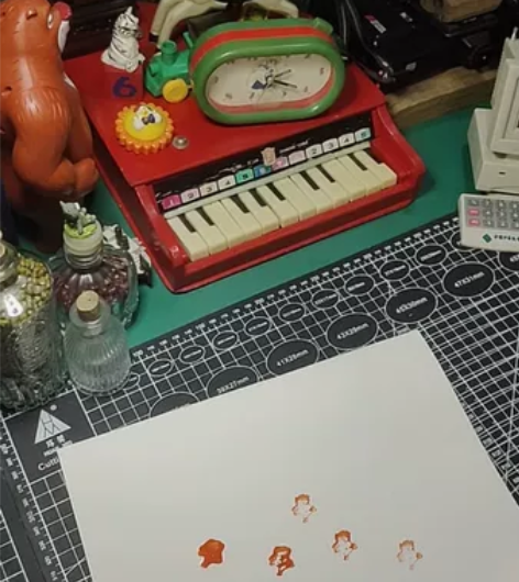 80.90年代老印章玩具 七龙珠悟空 时间...