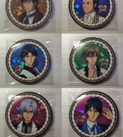 【出】网球王子 周边 谷子 JW闪吧唧 迹...